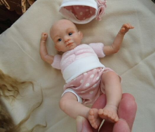 Малышка февраля Горошек! ООАК куколка Горшковой Юлии