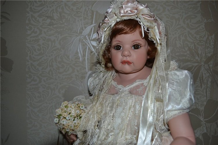 Невеста, ты прекрасней всех... Кукла Fayzah Spanos