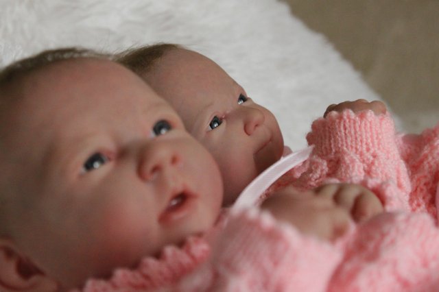 Кукляшечки близняшечки... Куколки реборн Виктории Вишни