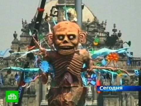 Мексиканские яркие игрушки алебрихе