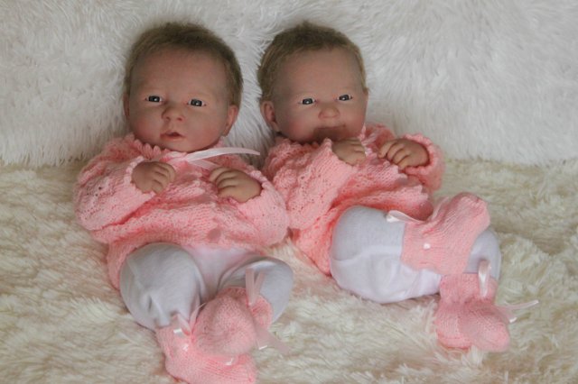 Кукляшечки близняшечки... Куколки реборн Виктории Вишни