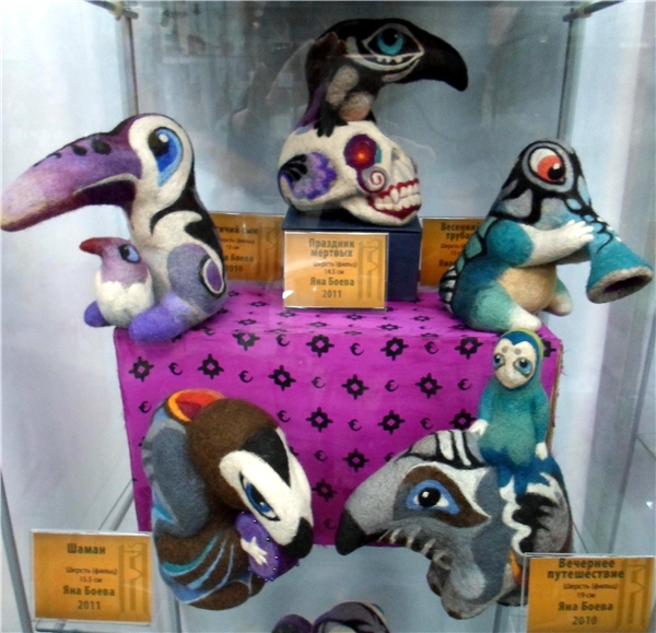 Выставка кукол "Весенний бал" на Ветошном 2014