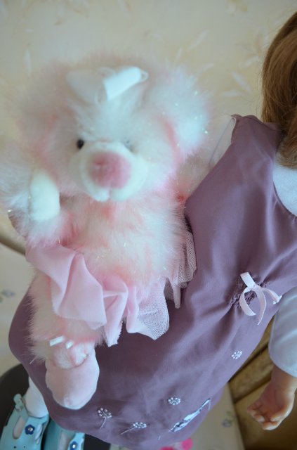 Такую вы точно не встречали, кукла Нели от Hiltrud Schwing