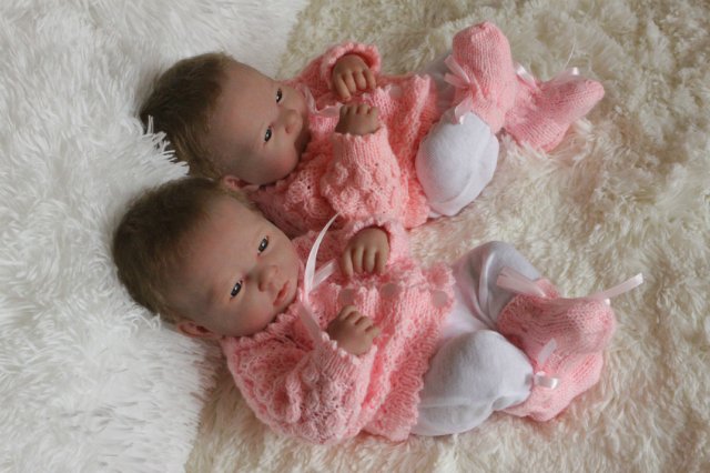 Кукляшечки близняшечки... Куколки реборн Виктории Вишни