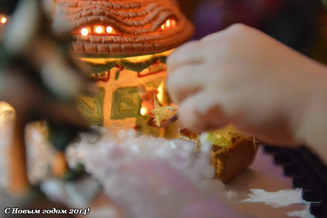 Новогодняя сказка "В гости к Санте" для дочки в сопровождении Шерри