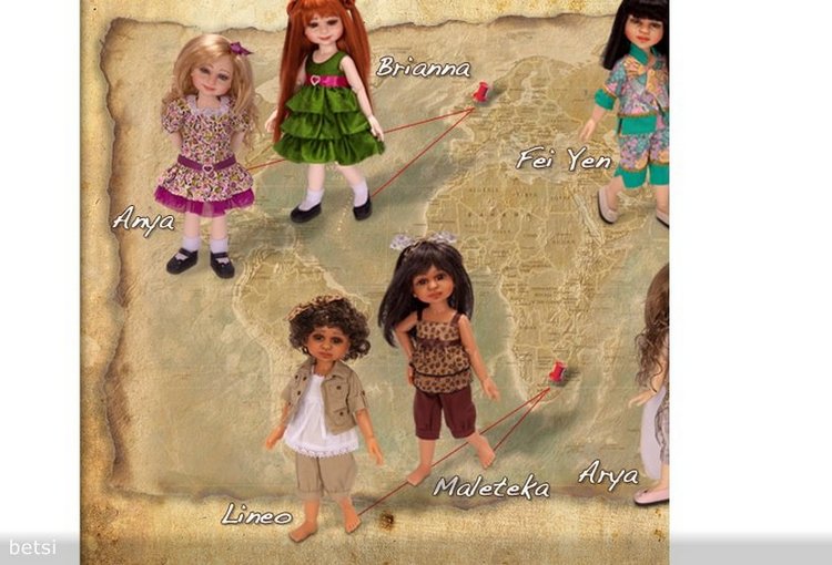 Автор кукол Бердин Криди и её куклы. Artist Berdine Creedy originals DOLLS, хронология выпуска