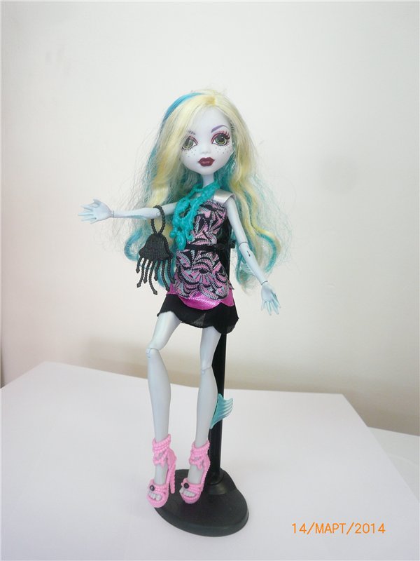Клодин, Лагуна и малышка Клодин. Наши новенькие куколки Монстр Хай (фото 2)