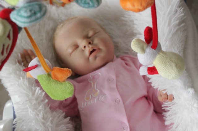 Еще одно спящее солнышко... Ноашечка... Куколка реборн Виктории Вишни (фото 7)