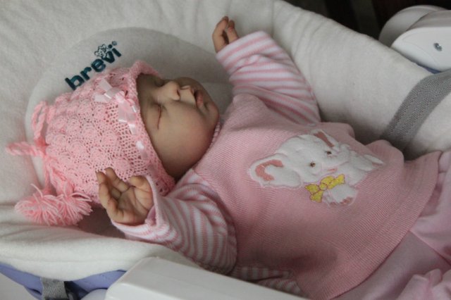 Еще одно спящее солнышко... Ноашечка... Куколка реборн Виктории Вишни