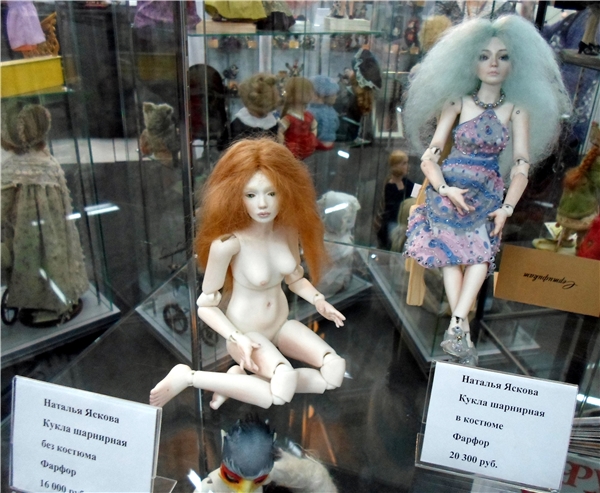 Выставка кукол "Весенний бал" на Ветошном 2014