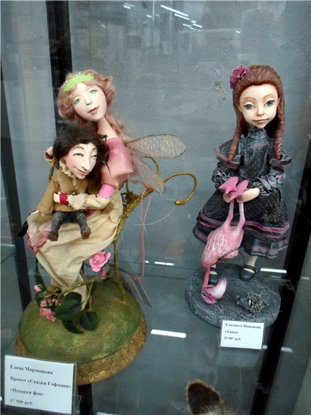 Выставка кукол "Весенний бал" на Ветошном 2014