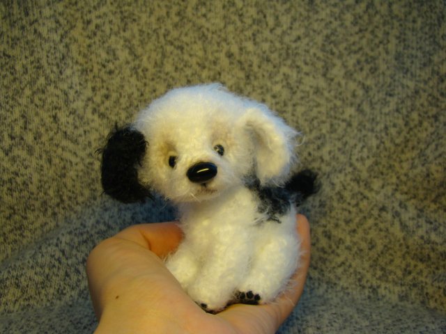 Новый щенок, авторские игрушка своими руками