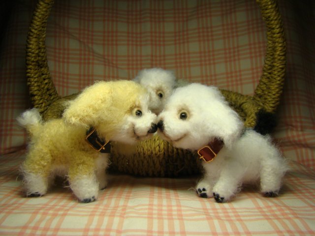 А у нас щенков корзинка! Авторские игрушки своими руками Ольги Чернухо