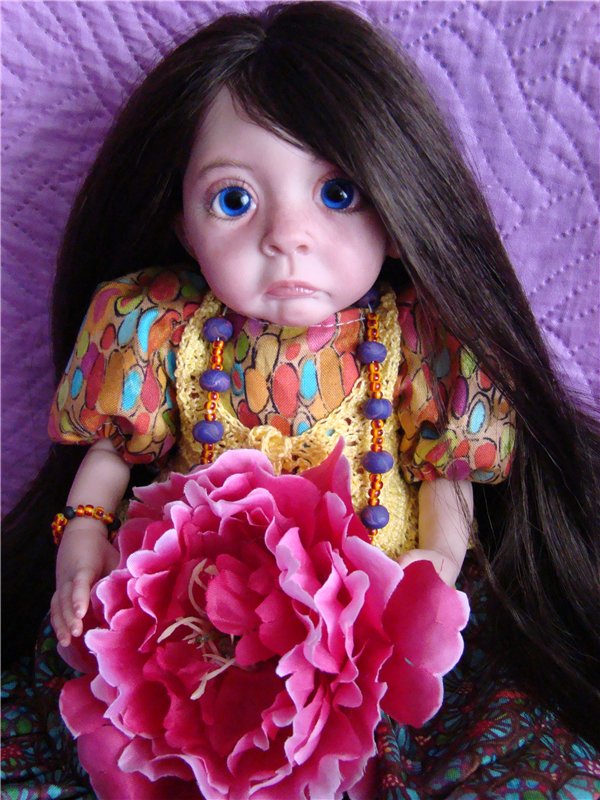 Цыганочка. Когда куколка сама решает какой ей родиться. Авторская кукла Кондрашовой Ирины