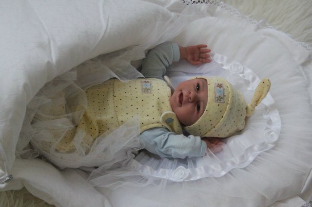 Мальчишечка Улыбашечка:)куклёныш Элины Кудрявцевой