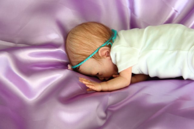 Крошка Мэгги. Кукла реборн Саутер Антонины