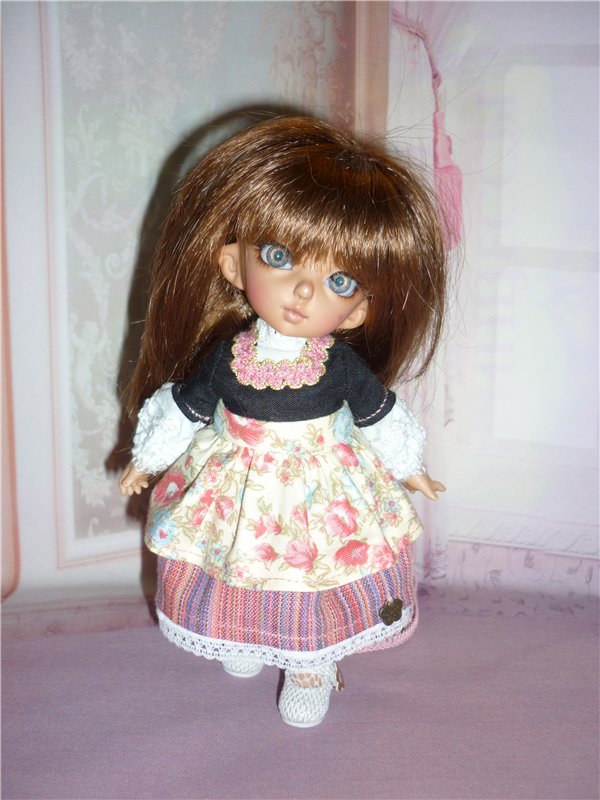 Кломпы... или с чего все начиналось..., голландский национальный костюм для малышки пукифи (фото 8)