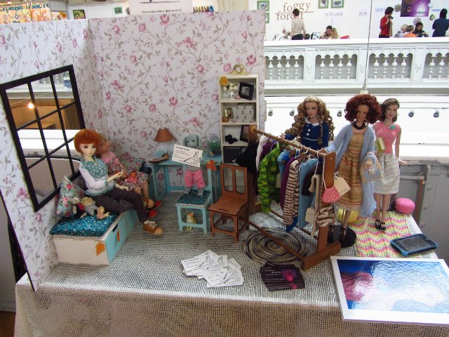 Время кукол 13. Международная выставка коллекционных кукол и мишек Тедди 2014. Фотоотчет