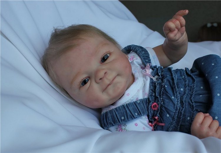 С днем рождения Оленька-olfi4ka! Кукла реборна Анастасии Гангало