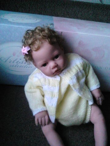 Breath of Life Babies "Baby Amber" от Lee Middleton - моя малышка Алиса (фото 3)