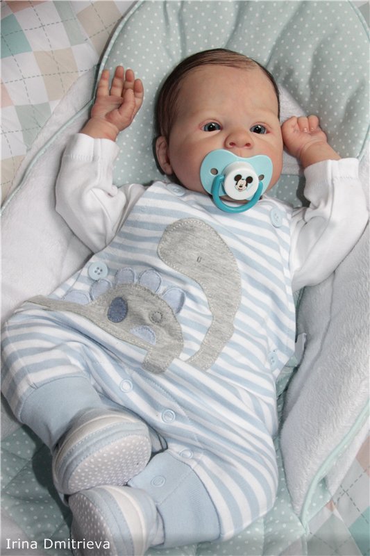 Малыш реборн из молда Сили | Бэйбики Малыш реборн из молда Сили (фото 7)