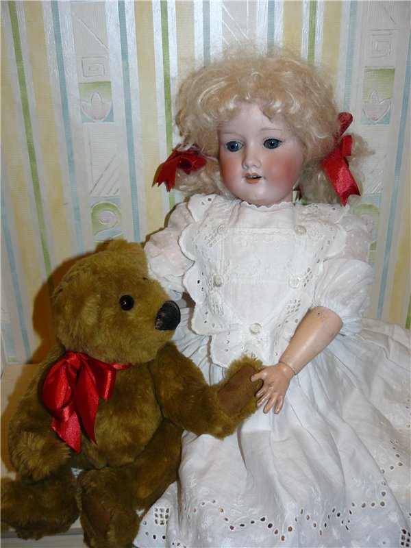 И снова Armand Marsell 390, антикварная кукла (фото 10)