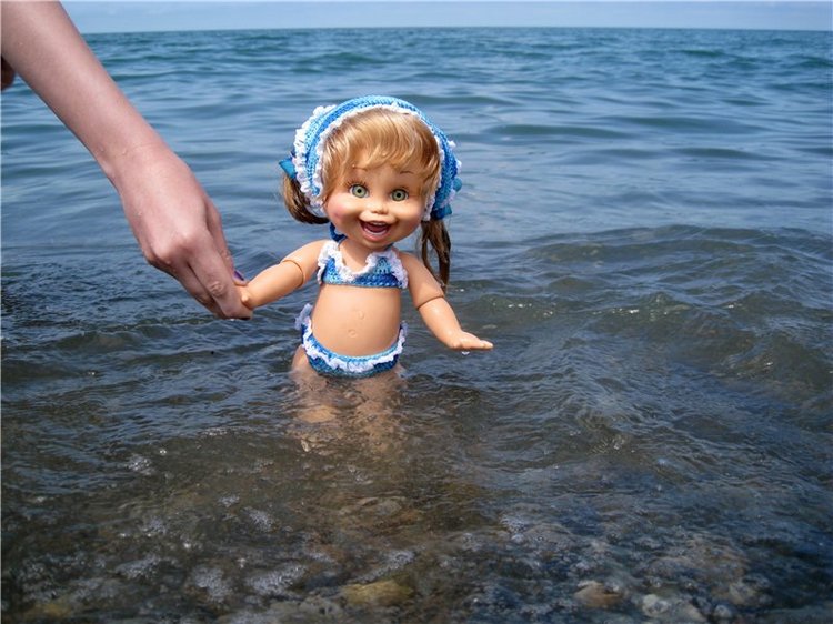 Море, солнце и Натуся или отдых в Сочи! Натали кукла Galoob baby face | Бэйбики Море, солнце и Натуся или отдых в Сочи! Натали кукла Galoob baby face