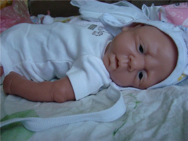 Силиконовая малышка - Процесс работы от Кондрашовой Ирины