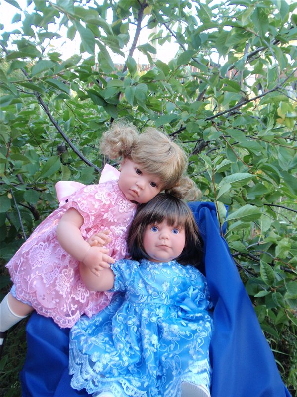 Летняя прогулка малышек — Одежда и обувь для кукол своими руками: фото