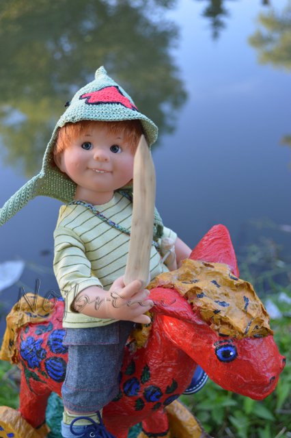 На коне. Вихтели от Rosemarie Anna Muller (фото 3)