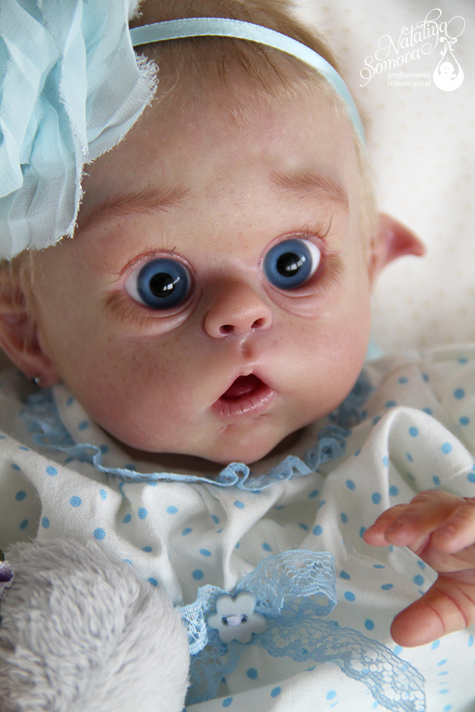 Эльфик Герда. Кукла реборн Наталии Сомовой (фото 8)