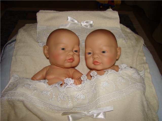 Мои новенькие двойняшечки! Беби Паола Рейна