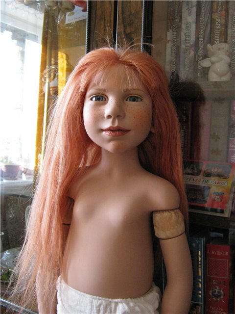 Инес - коллекционная кукла от Zwergnase
