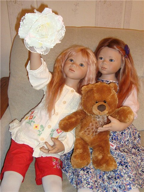 Первые куколки от Annette Himstedt в нашей коллекции: Tippi и Liniki 2006 года (фото 4)