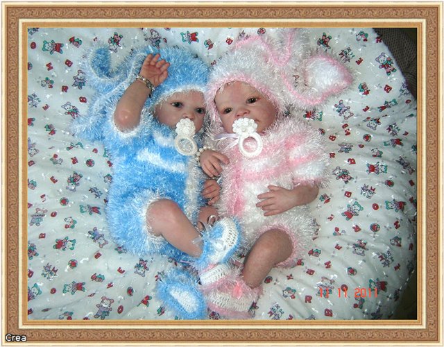 Лизулька - Эстелька от Олеси Венгер и ее сестричка Викуля-Виьен от Натальи Прониной