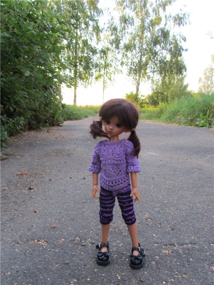 Лиллит от Kaye Wiggs. Девочка в сиреневом