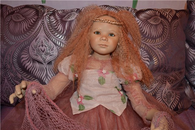 Морская нимфа Tikiri. Коллекционная кукла от Annette Himstedt