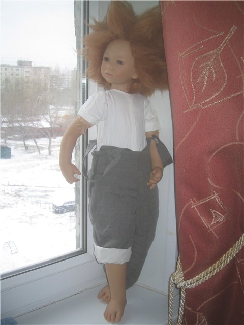 Рыжее солнышко Тимо от Annette Himstedt