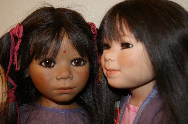 Kavita от Annette Himstedt - глаза смотрящие в душу