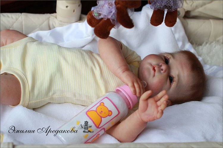 Ещё одна Ханнушка. Кукла реборн Эмилии Аредаковой (фото 8)
