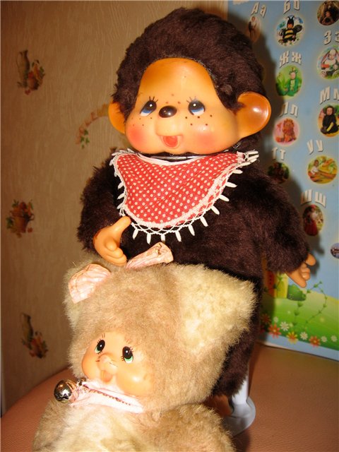 Мончичи - игрушка, которая полюбилась и взрослым и детям. Monchichi (фото 6)