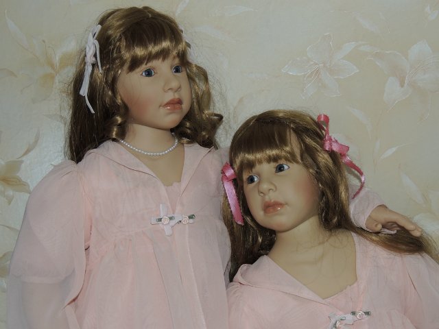Куклы близнецы от Elissa Glassgold dolls
