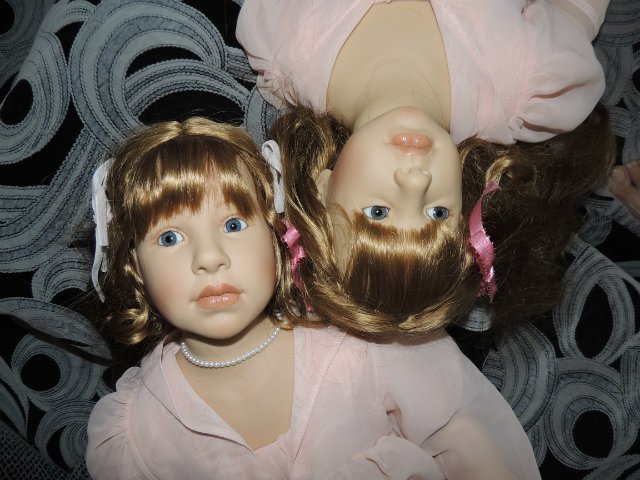 Куклы близнецы от Elissa Glassgold dolls