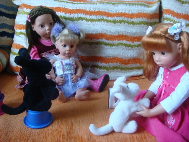 Наша трогательная малышка Машенька. Малышка-феечка Gotz из серии Kinderland Doll (фото 6)