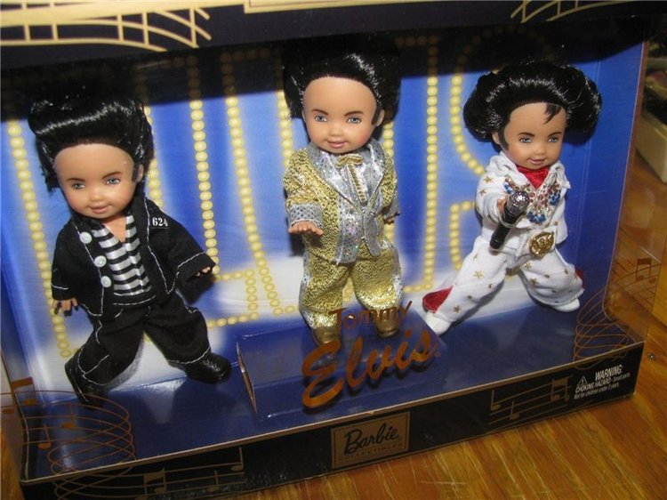 Король рок-н-ролла Элвис Пресли – воплощение в куклах (фото 9)