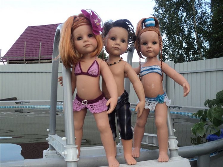Ждем лета и верим в чудо! Куклы Готц и наряды
