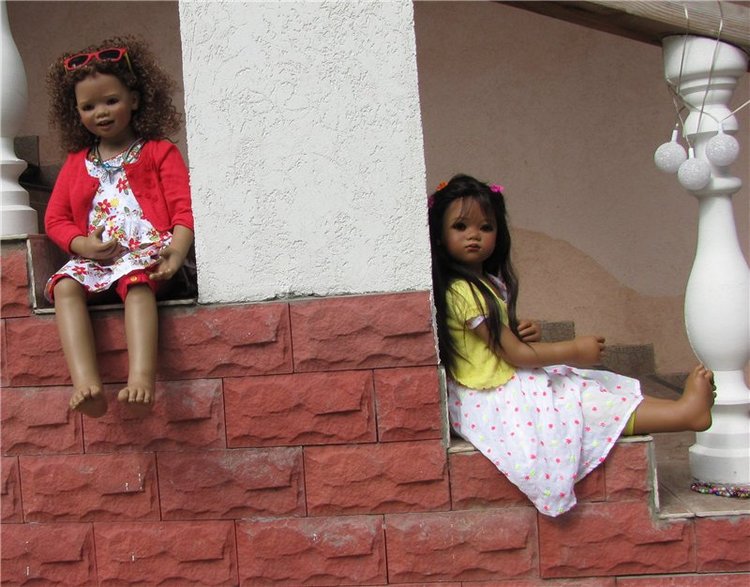 Первое солнце осеннее. Куклы Annette Himstedt (фото 8)