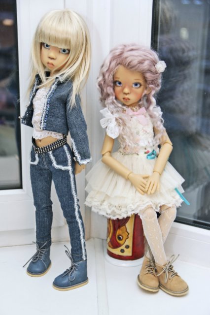 Всем привет!Вот и мои первые девчонки от Кайе Виггз