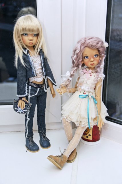 Всем привет!Вот и мои первые девчонки от Кайе Виггз