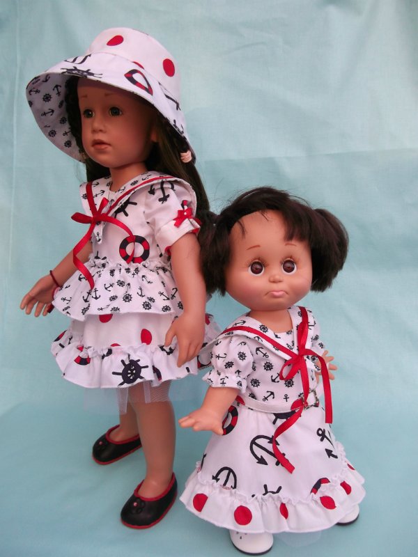 Мечты о море! Платья для Gotz (фото 2)